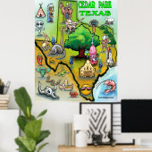 シダーパークテキサス州 ポスター (ホームオフィス)