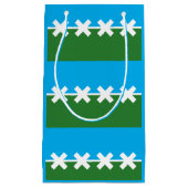 シダーパーク国旗、テキサス州 スモールペーパーバッグ (正面)