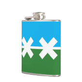 シダーパーク国旗、テキサス州 フラスク (左)