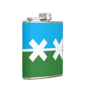 シダーパーク国旗、テキサス州 フラスク (右)