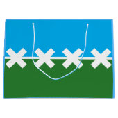 シダーパーク国旗、テキサス州 ラージペーパーバッグ (正面)