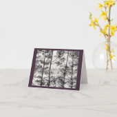 シダービューオリジナル折り畳みカード カード (黄色い花)