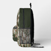 シダーフォレストベアリスの鳥 プリントバックパック (右)