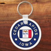 シダーラピッズアイオワ キーホルダー (正面)