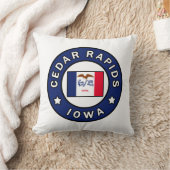 シダーラピッズアイオワ クッション (ブランケット)