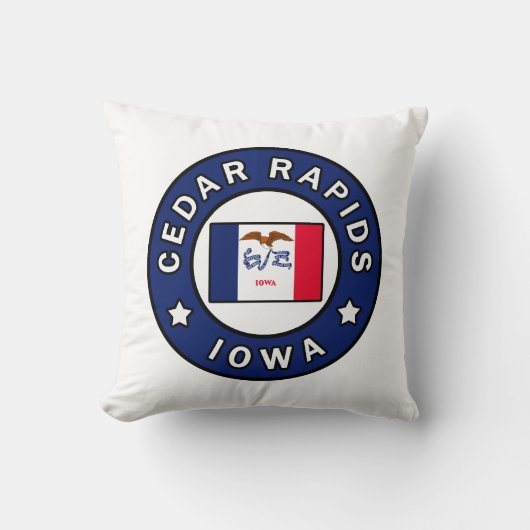 シダーラピッズアイオワ クッション (正面)