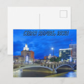 シダーラピッドアイオワポストカードトラベルサミナリー ポストカード (正面/裏面)