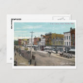 シダーラピッド、アイオワ1911ヴィンテージ ポストカード (正面/裏面)