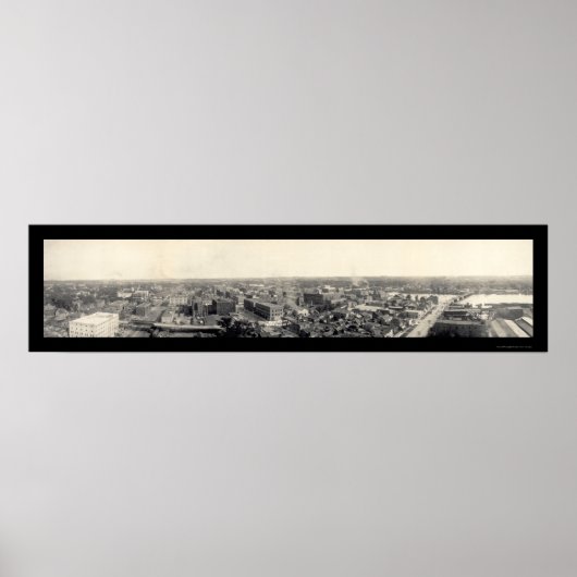 シダーラピッド、IA写真1907 ポスター (正面)