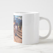 シダーレイクホースジャンボマグ ジャンボコーヒーマグカップ (右)