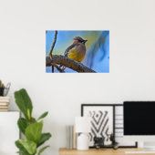 シダーワクウィングアットサンライズ ポスター (ホームオフィス)