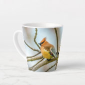 シダーワクウィング – オリジナル写真 カフェラテマグ (左アングル)