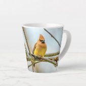 シダーワクウィング – オリジナル写真 カフェラテマグ (右アングル)