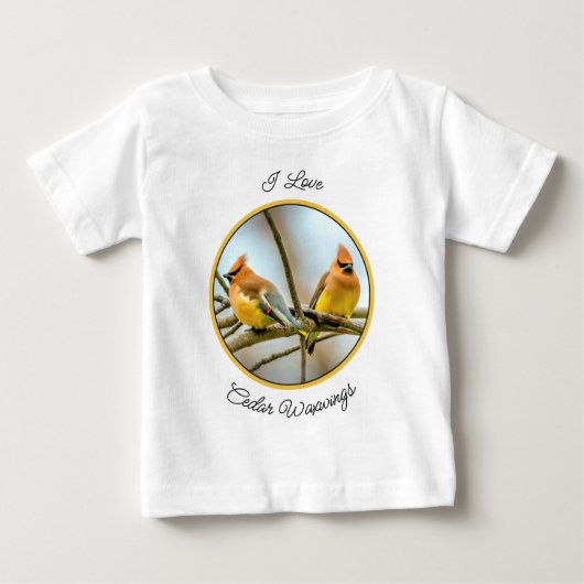 シダーワクウィング – オリジナル写真 ベビーTシャツ (正面)