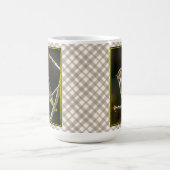 シダーワックスウィングソンバードオリジナルワイルドバードフォト コーヒーマグカップ (中央)