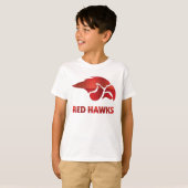 シダー春レッドホークス#5 Tシャツ (正面フル)