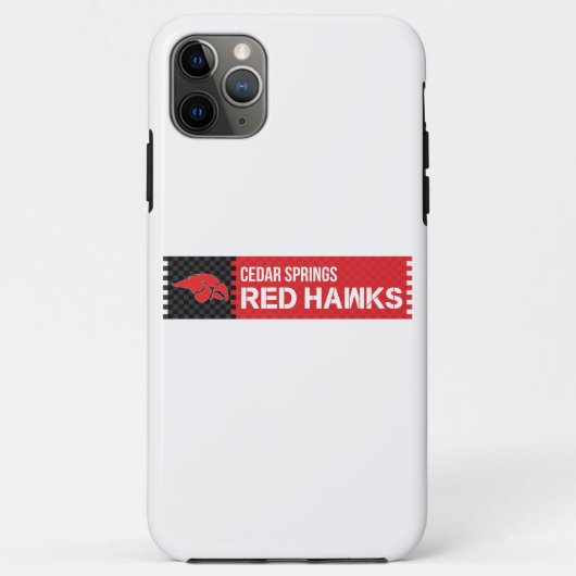 シダー春レッドホークス Case-Mate iPhoneケース (裏面)