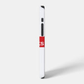 シダー春レッドホークス iPhoneケース (左側面)