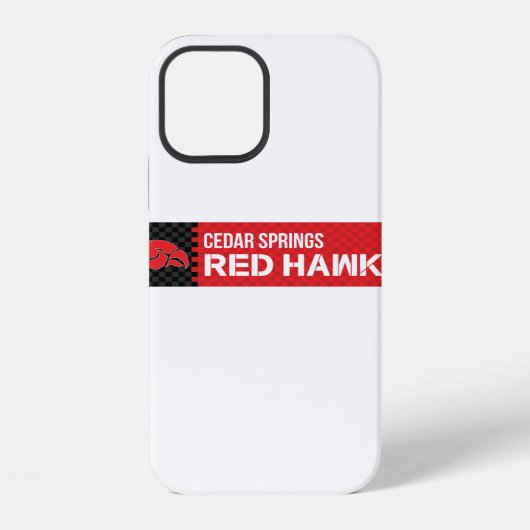 シダー春レッドホークス iPhoneケース (裏面)