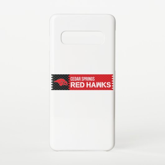 シダー春レッドホークス SAMSUNG GALAXYケース (裏面)
