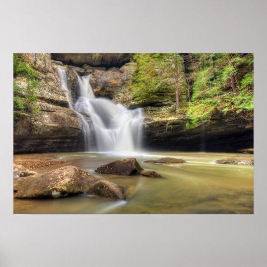 シダー秋オハイオプリント ポスター (正面)