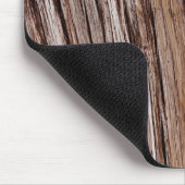 シダー素朴バーク自然木アウトドア模様 マウスパッド (コーナー)