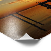 シダー鍵サンセットプリント フォトプリント            (角)