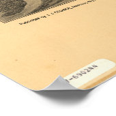 シダー鍵フロリダ1884パノラママップ ポスター (角)