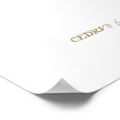 シダー ポスター (角)