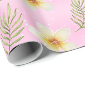 シダ付きラン ラッピングペーパー (ロールコーナー)