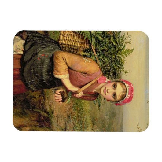 シダ収集家 マグネット (横)