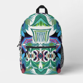 シダ島C/Mのオン プリントバックパック