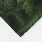 シダ植物 フリースブランケット (角)