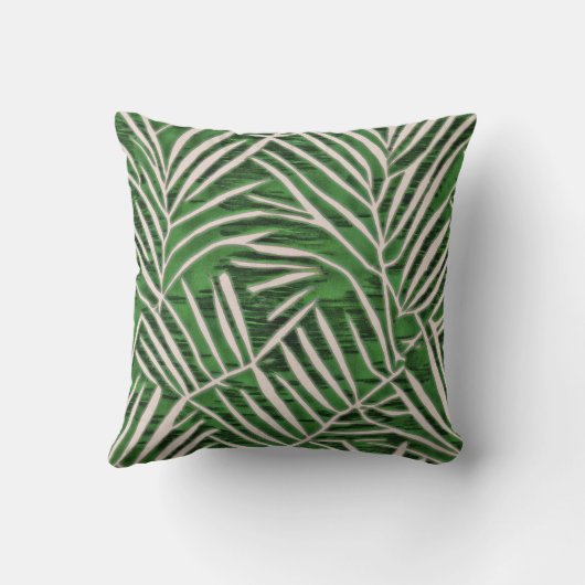 シダ緑 クッション (裏面)