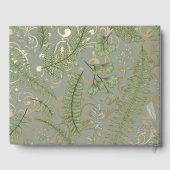 シダ花柄 ゲストブック (裏面)