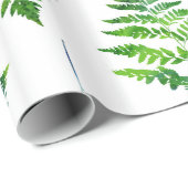 シダ葉の模様 ラッピングペーパー (ロールコーナー)