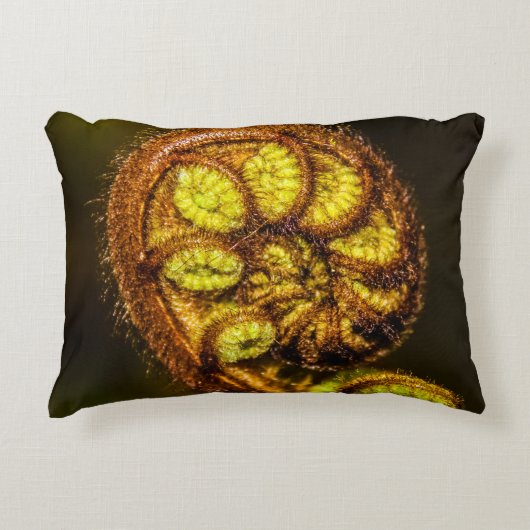 シダ葉 アクセントクッション (正面)