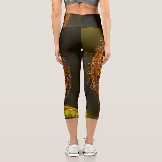 シダ葉 カプリレギンス (裏面)