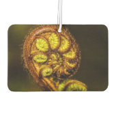 シダ葉 カーエアーフレッシュナー (裏面)