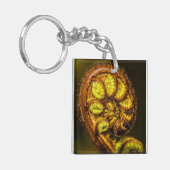 シダ葉 キーホルダー (正面左)