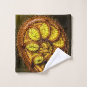 シダ葉 バスタオルセット (ウォッシュタオル)