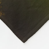 シダ葉 フリースブランケット (角)