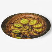 シダ葉 ペーパープレート (アングル)