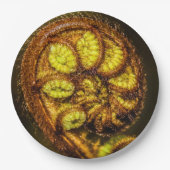 シダ葉 ペーパープレート (正面)