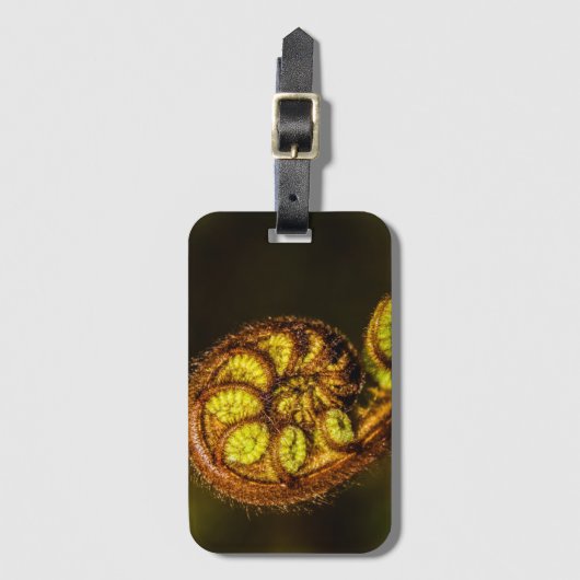 シダ葉 ラゲッジタグ (正面縦)