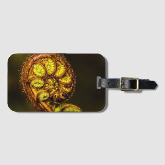 シダ葉 ラゲッジタグ (正面横)