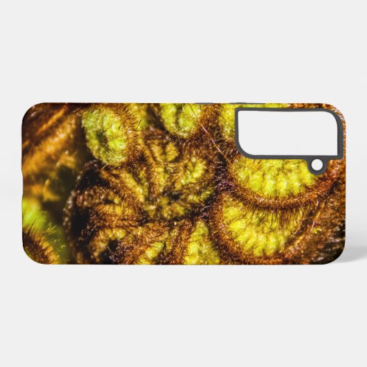 シダ葉 SAMSUNG GALAXYケース (裏面横)