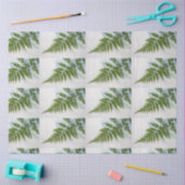 シダ藻場と文字宇宙 薄葉紙 (クラフト)