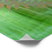 シダ類と森林のコラージュ | WA，シーベック ポスター (角)