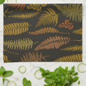 シダ3 キッチンタオル (折り畳み)